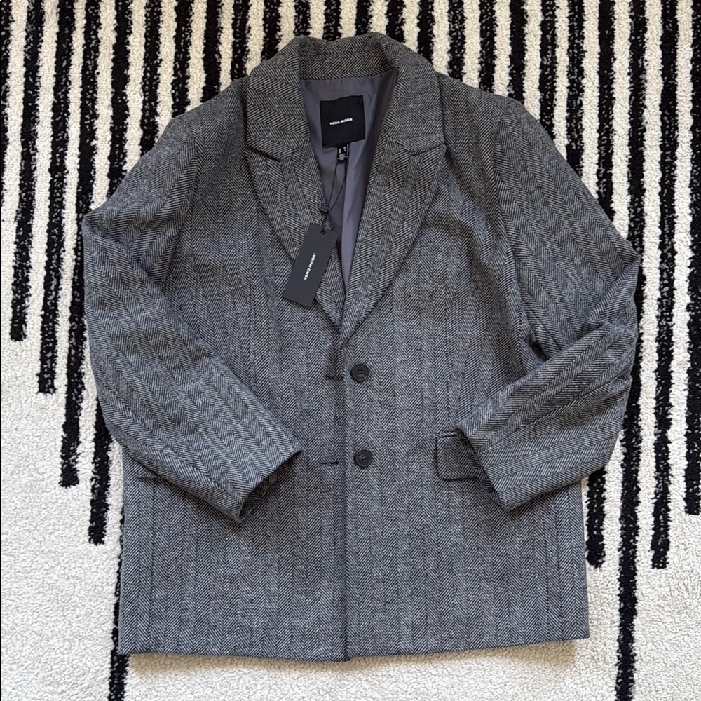 Vero Moda | Grey Herringbone Blazer | NWT ✨